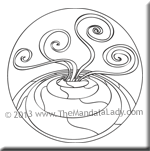 August 2013 Mandala of the Month