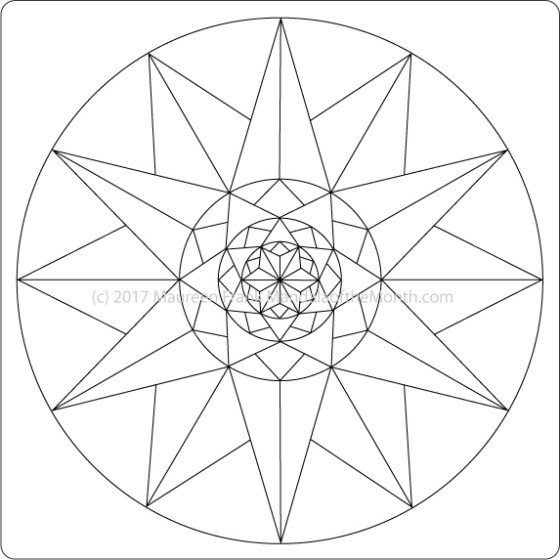 The Big Reveal - Mandala of the Month - The Mandala Lady