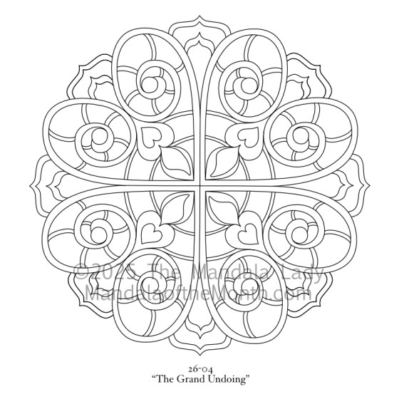 MotM 26-04 The Great Undoing — outline for coloring