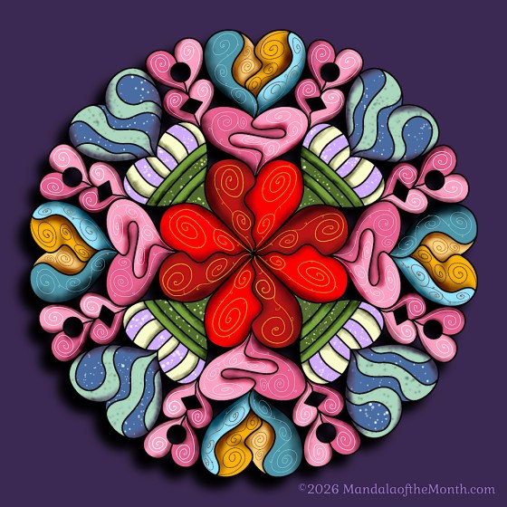 MotM 26-01 The Great Forgetting — in color. Digitally painted using Procreate